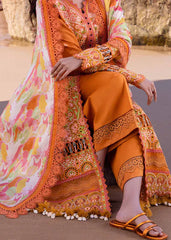 CALLA LILY | 3PC Unstitched Luxury Lawn Oasis By Akbar Aslam