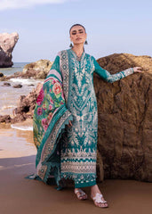 TWEEDIA | 3PC Unstitched Luxury Lawn Oasis By Akbar Aslam