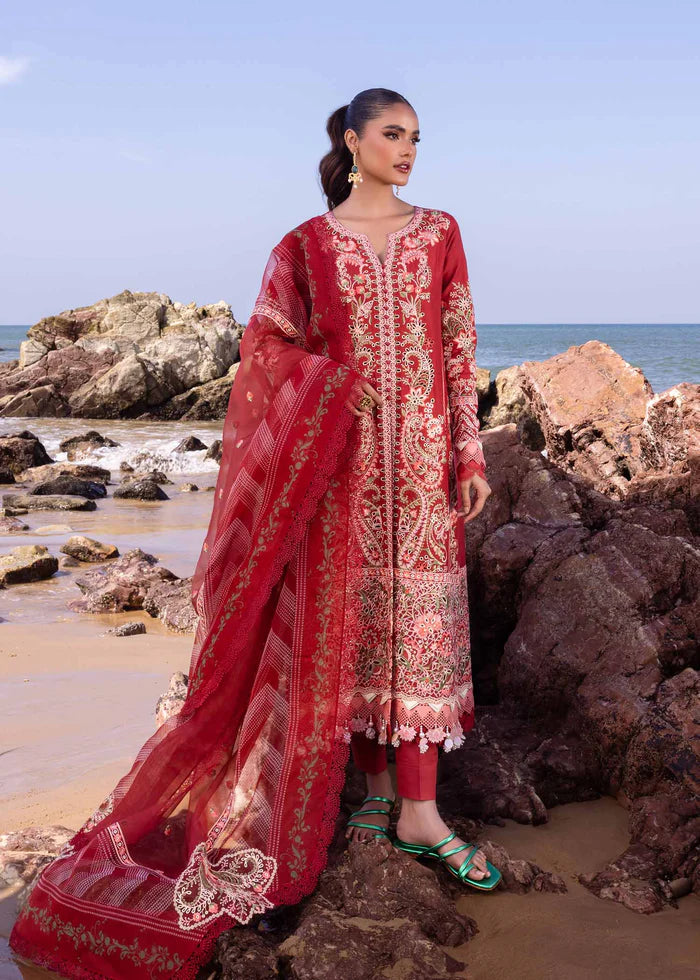 PETUNA | 3PC Unstitched Luxury Lawn Oasis By Akbar Aslam