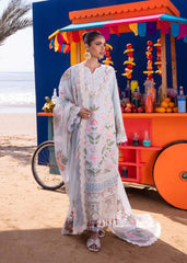 BEGONIA | 3PC Unstitched Luxury Lawn Oasis By Akbar Aslam