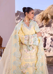 DAHLIA | 3PC Unstitched Luxury Lawn Oasis By Akbar Aslam