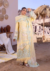 DAHLIA | 3PC Unstitched Luxury Lawn Oasis By Akbar Aslam