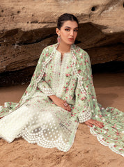 9A | ESME | 3PC Unstitched Luxury Chikankari By Zainab Chottani