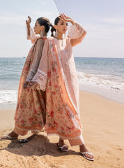 2A | NORA | 3PC Unstitched Luxury Chikankari By Zainab Chottani