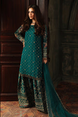 4-PC Unstitched Embroidered Luxury Dastan e Jashan By Charizma | DJW5-04