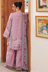 3-PC Unstitched Jacquard Weaved Digital Printed Qprints By Qalamakar | ELVIRA