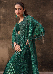 3-PC Unstitched Embroidered Wedding By Crimson | ZAMARD