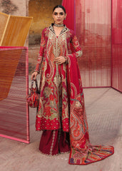 3-PC Unstitched Embroidered Wedding By Crimson | DAMINI