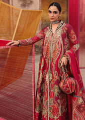 3-PC Unstitched Embroidered Wedding By Crimson | DAMINI