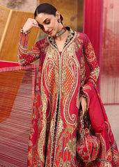 3-PC Unstitched Embroidered Wedding By Crimson | DAMINI