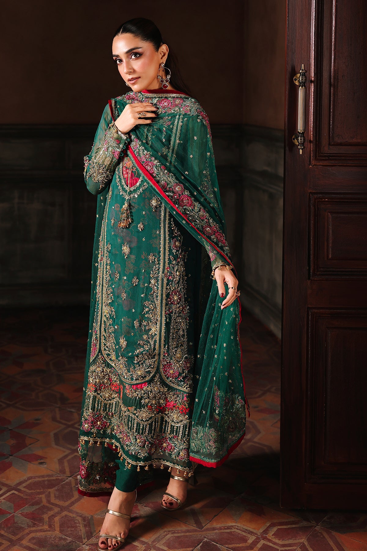 4-PC Unstitched Embroidered Luxury Dastan e Jashan By Charizma | DJW5-06