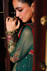 4-PC Unstitched Embroidered Luxury Dastan e Jashan By Charizma | DJW5-06