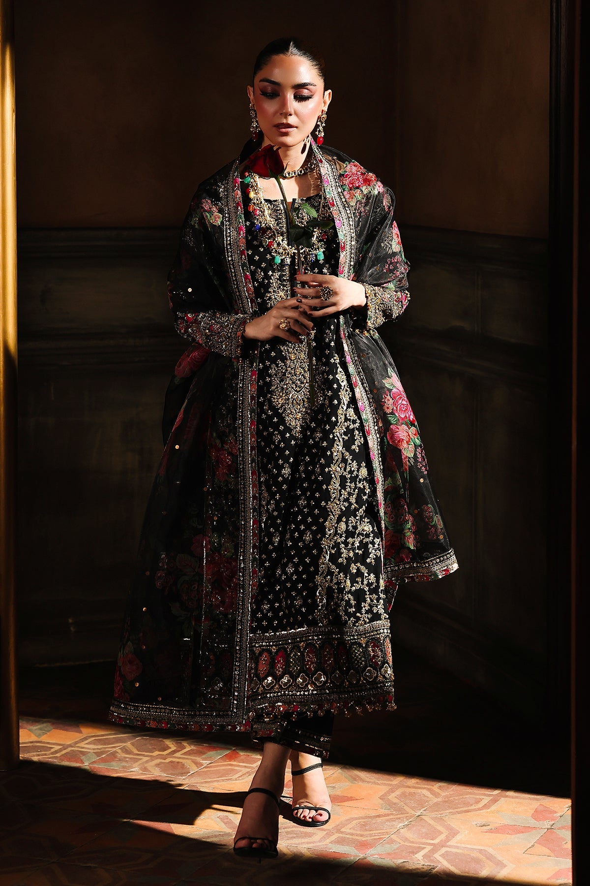 4-PC Unstitched Embroidered Luxury Dastan e Jashan By Charizma | DJW5-05