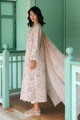 3-PC Unstitched Digital Printed Lawn Qprints By Qalamkar | KENA