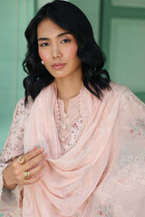 3-PC Unstitched Digital Printed Lawn Qprints By Qalamkar | KENA