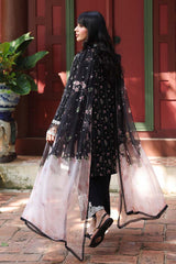 3-PC Unstitched Digital Printed Lawn Qprints By Qalamkar | FARAH