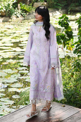 3-PC Unstitched Digital Printed Lawn Qprints By Qalamkar | FIONA