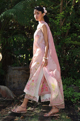 3-PC Unstitched Digital Printed Lawn Qprints By Qalamkar | IONA