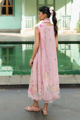 3-PC Unstitched Digital Printed Lawn Qprints By Qalamkar | IONA