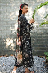 3-PC Unstitched Digital Printed Lawn Qprints By Qalamkar | EAVAN