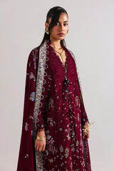 3-PC Unstitched Embroidered Lawn By Suffuse | NAREVI