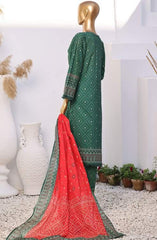 D-05 | 3 PC Stitched Printed Co-Ords Lawn Chunri By Sadabahar