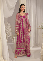 EFE-07 REGALIA | 3Pc Unstitched Suit Festive Formal Exhibit Evara By Elaf Premium