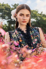 MPT-2507-B | 3Pc Unstitched Suit Printed Lawn Spring Summer 25 M Print By Maria B