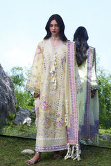 3-PC Unstitched Embroidered Lawn By Suffuse | TELYA