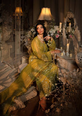 EFE-03 SUNLIT | 3Pc Unstitched Suit Festive Formal Exhibit Evara By Elaf Premium