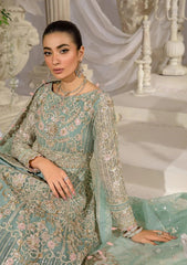 EFE-02 ELSA | 3Pc Unstitched Suit Festive Formal Exhibit Evara By Elaf Premium