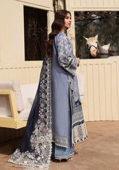 KFL-04 KINZA | 3PC Unstitched Festive Lawn By Kahf Premium