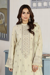 KR-113 | 3Pc Unstitched Suit Winter (Apana) Noor-E-Fajar By Raeesa Premium