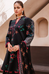CP4-65 | 3Pc Unstitched Suit Printed Lawn Black Edition Vol-07 C-Prints By Charizma