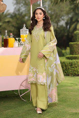 3-PC Unstitched Embroidered Lawn Lifestyle By Rang Rasiya | Elysia