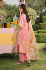 3-PC Unstitched Embroidered Lawn Lifestyle By Rang Rasiya | Vaneeza