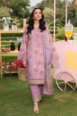 3-PC Unstitched Embroidered Lawn Lifestyle By Rang Rasiya | Coco
