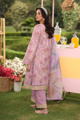 3-PC Unstitched Embroidered Lawn Lifestyle By Rang Rasiya | Coco