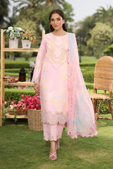 3-PC Unstitched Embroidered Lawn Lifestyle By Rang Rasiya | Jade