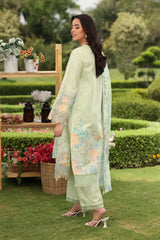 3-PC Unstitched Embroidered Lawn Lifestyle By Rang Rasiya | Reeha