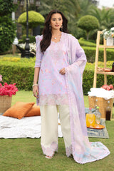 3-PC Unstitched Embroidered Lawn Lifestyle By Rang Rasiya | Sharleez