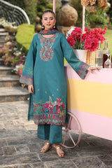 3-PC Unstitched Embroidered Lawn Lifestyle By Rang Rasiya | Naba