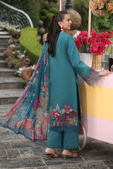 3-PC Unstitched Embroidered Lawn Lifestyle By Rang Rasiya | Naba