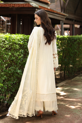 3-PC Unstitched Embroidered Lawn Kimora By Raeesa Premium | HL-33