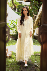 3-PC Unstitched Embroidered Lawn Kimora By Raeesa Premium | HL-33