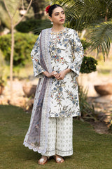 Unstitched 3-PC Digital Printed Lawn Sheen Prints By Alizeh | AF-PL-6040-Alaska