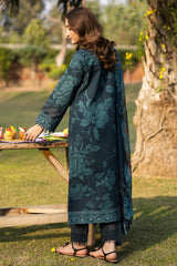 Unstitched 3-PC Digital Printed Lawn Sheen Prints By Alizeh | AF-PL-6035-Nigella