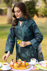 Unstitched 3-PC Digital Printed Lawn Sheen Prints By Alizeh | AF-PL-6035-Nigella