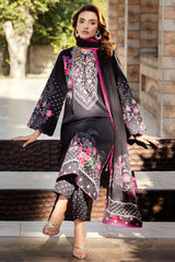 CP5-04 | 3Pc Unstitched Suit Printed Lawn Collection Vol-01 C-Print By Charizma