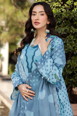 CP5-09 | 3Pc Unstitched Suit Printed Lawn Collection Vol-01 C-Print By Charizma